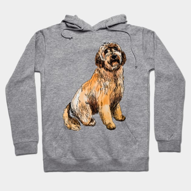 labradoodle Hoodie by VicaVeresk